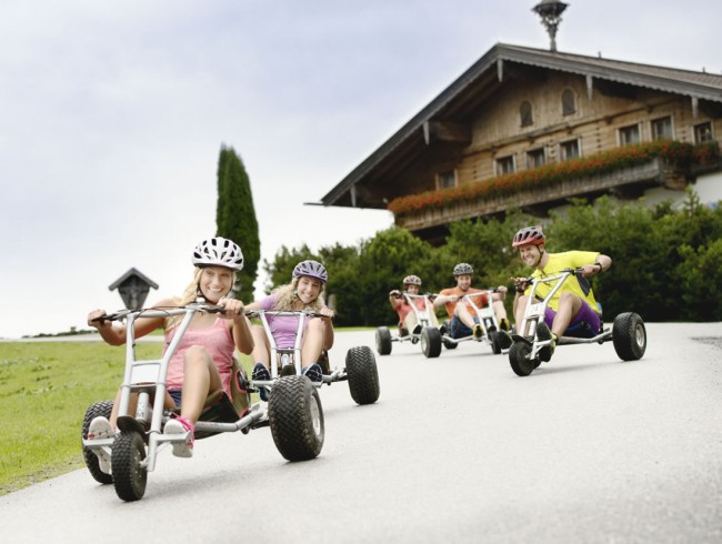 Mountainkart vom Berggasthof Sattelbauer © Flachau Tourismus